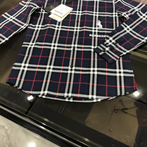 Replica Burberry Shirts Long Sleeved For Men #1009040 $72.00 USD for Wholesale