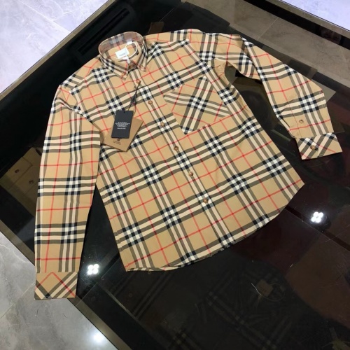 Burberry Shirts Long Sleeved For Men #1009046
