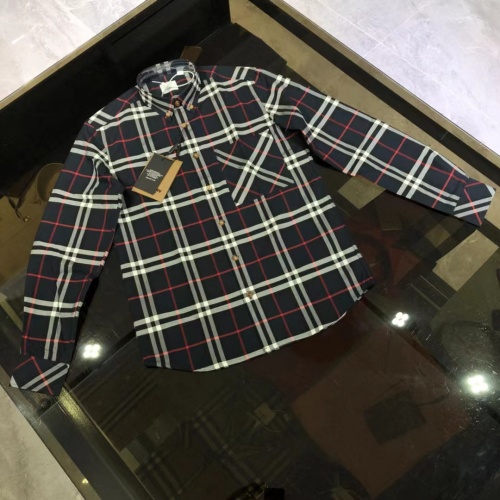 Burberry Shirts Long Sleeved For Men #1009048 $72.00 USD, Wholesale Replica Burberry Shirts