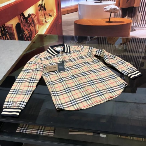 Burberry Shirts Long Sleeved For Men #1009065 $72.00 USD, Wholesale Replica Burberry Shirts