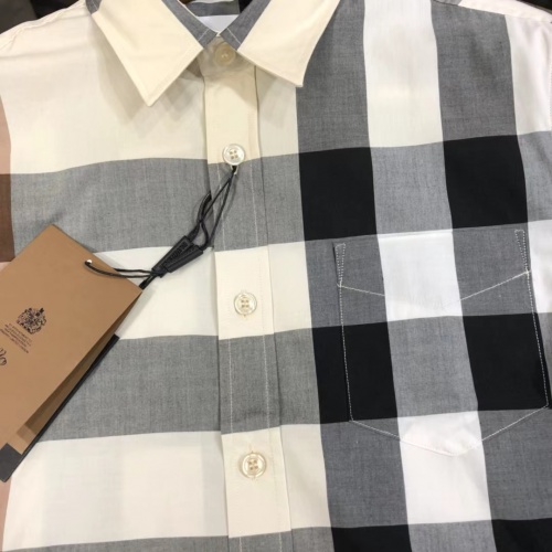 Replica Burberry Shirts Long Sleeved For Men #1009079 $64.00 USD for Wholesale