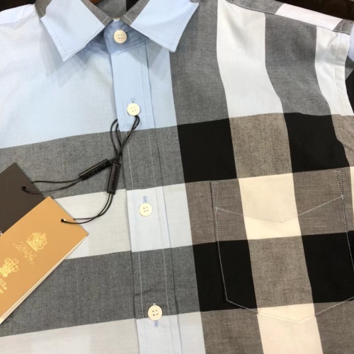 Replica Burberry Shirts Long Sleeved For Men #1009080 $64.00 USD for Wholesale