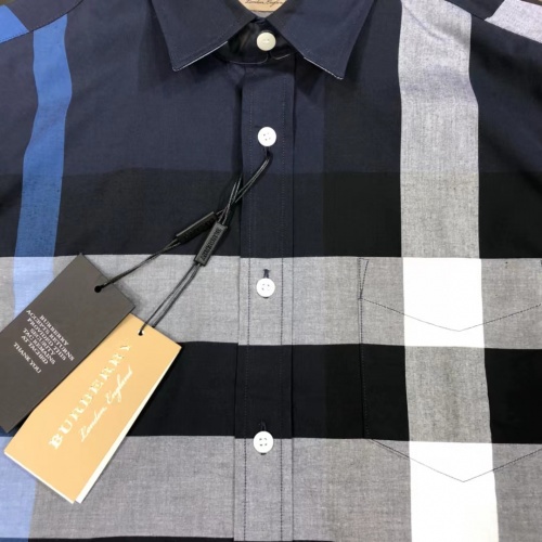 Replica Burberry Shirts Long Sleeved For Men #1009084 $64.00 USD for Wholesale