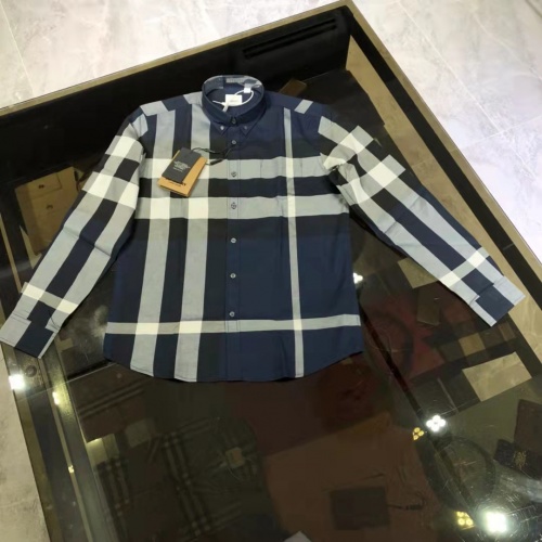 Burberry Shirts Long Sleeved For Men #1009096