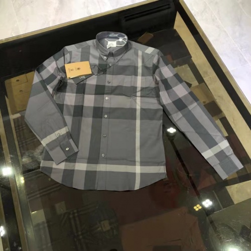 Burberry Shirts Long Sleeved For Men #1009097