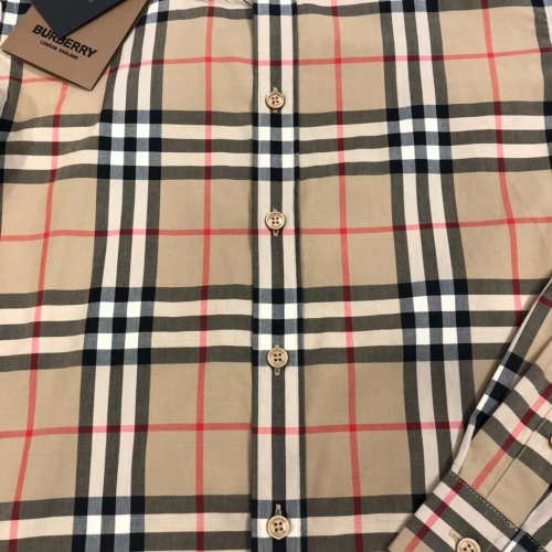 Replica Burberry Shirts Long Sleeved For Men #1009106 $64.00 USD for Wholesale
