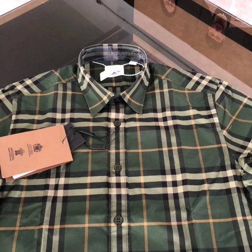 Replica Burberry Shirts Long Sleeved For Men #1009108 $64.00 USD for Wholesale