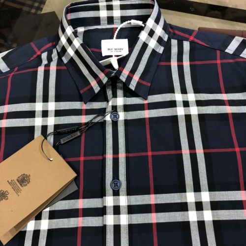 Replica Burberry Shirts Long Sleeved For Men #1009109 $64.00 USD for Wholesale
