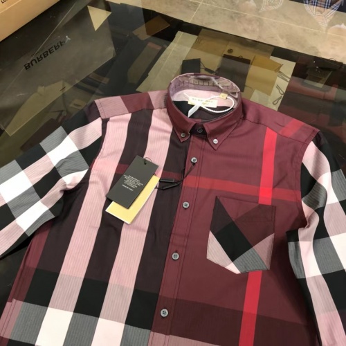 Replica Burberry Shirts Long Sleeved For Men #1009116 $64.00 USD for Wholesale