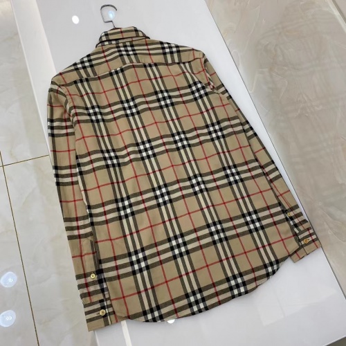Replica Burberry Shirts Long Sleeved For Men #1009123 $64.00 USD for Wholesale
