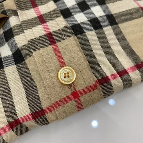 Replica Burberry Shirts Long Sleeved For Men #1009123 $64.00 USD for Wholesale