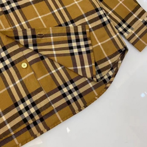 Replica Burberry Shirts Long Sleeved For Men #1009124 $64.00 USD for Wholesale
