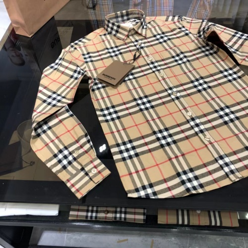 Replica Burberry Shirts Long Sleeved For Men #1009128 $64.00 USD for Wholesale