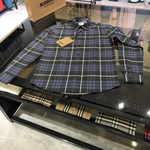 Burberry Shirts Long Sleeved For Men #1009129