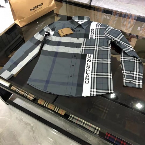 Burberry Shirts Long Sleeved For Men #1009137
