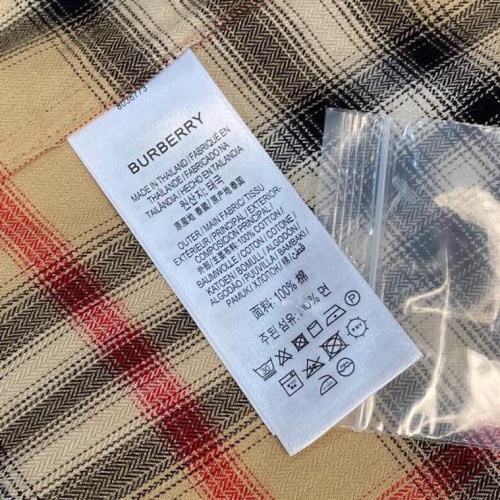 Replica Burberry Shirts Long Sleeved For Men #1009139 $64.00 USD for Wholesale