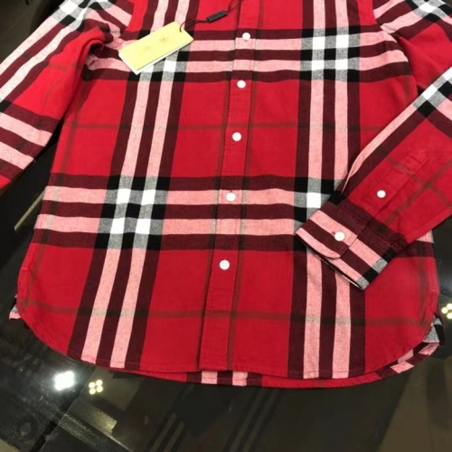 Replica Burberry Shirts Long Sleeved For Men #1009141 $64.00 USD for Wholesale
