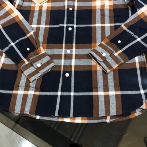 Replica Burberry Shirts Long Sleeved For Men #1009144 $64.00 USD for Wholesale