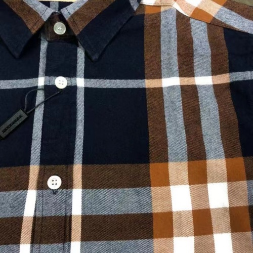 Replica Burberry Shirts Long Sleeved For Men #1009144 $64.00 USD for Wholesale