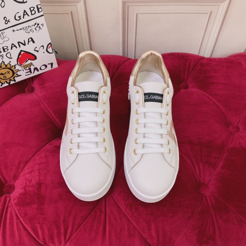 Replica Dolce & Gabbana D&G Casual Shoes For Women #1009149 $98.00 USD for Wholesale