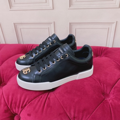 Dolce &amp; Gabbana D&amp;G Casual Shoes For Women #1009153 $96.00 USD, Wholesale Replica Dolce &amp; Gabbana D&amp;G Casual Shoes