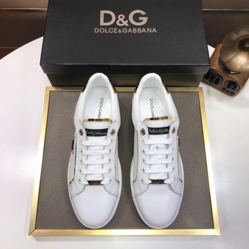 Replica Dolce & Gabbana D&G Casual Shoes For Men #1009254 $80.00 USD for Wholesale