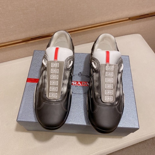 Replica Prada Casual Shoes For Men #1009300 $108.00 USD for Wholesale