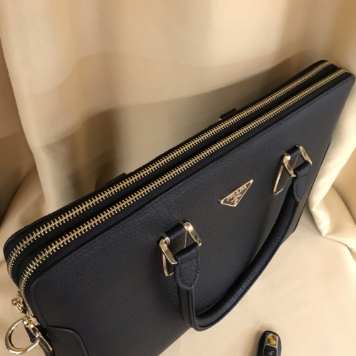 Replica Prada AAA Man Handbags #1009590 $125.00 USD for Wholesale