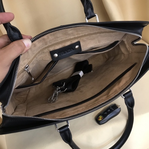 Replica Prada AAA Man Handbags #1009593 $135.00 USD for Wholesale