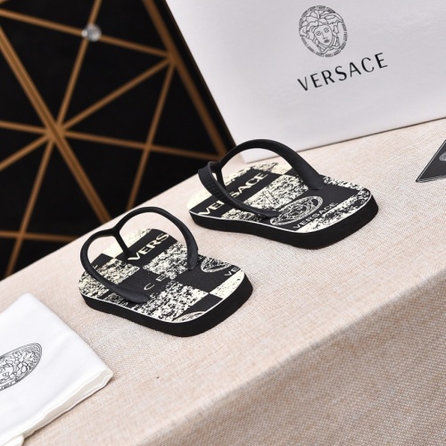 Replica Versace Slippers For Men #1009763 $40.00 USD for Wholesale