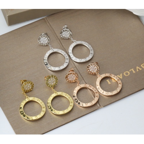 Replica Bvlgari Earrings For Women #1009840 $34.00 USD for Wholesale
