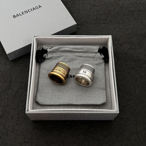 Replica Balenciaga Rings For Women #1009873 $40.00 USD for Wholesale