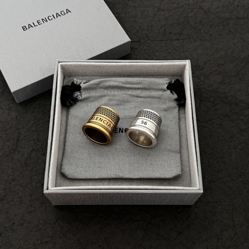Replica Balenciaga Rings For Women #1009874 $40.00 USD for Wholesale