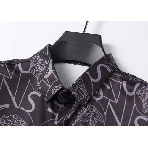 Replica Versace Shirts Long Sleeved For Men #1009895 $34.00 USD for Wholesale