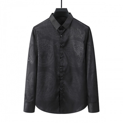 Versace Shirts Long Sleeved For Men #1009900