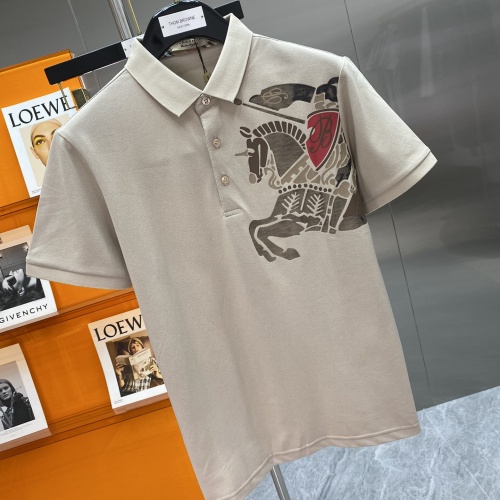 Replica Burberry T-Shirts Short Sleeved For Men #1010029 $48.00 USD for Wholesale