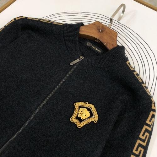 Replica Versace Jackets Long Sleeved For Men #1010106 $76.00 USD for Wholesale