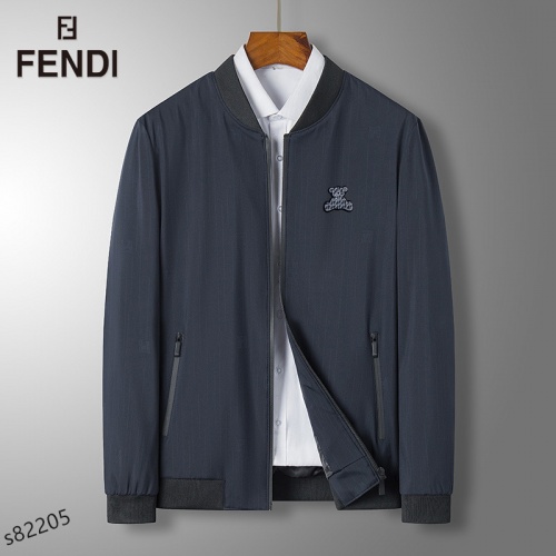 Fendi Jackets Long Sleeved For Men #1010196 $60.00 USD, Wholesale Replica Fendi Jackets