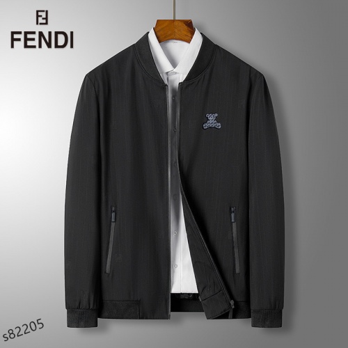 Fendi Jackets Long Sleeved For Men #1010197 $60.00 USD, Wholesale Replica Fendi Jackets