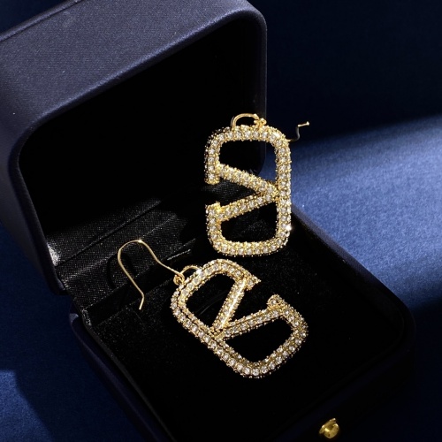 Replica Valentino Earrings For Women #1010585 $36.00 USD for Wholesale