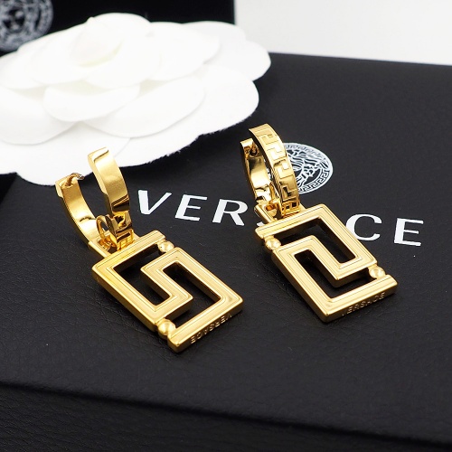 Replica Versace Earrings For Women #1010586 $25.00 USD for Wholesale