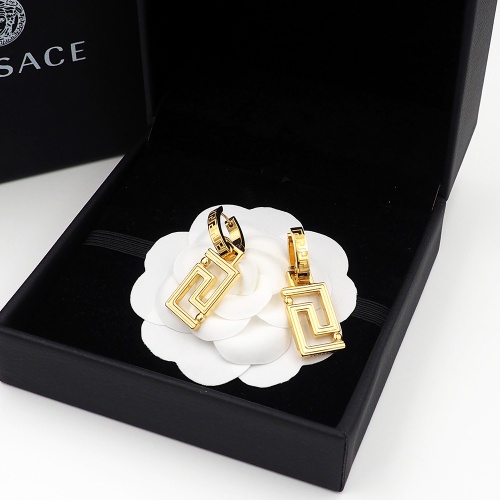 Replica Versace Earrings For Women #1010586 $25.00 USD for Wholesale