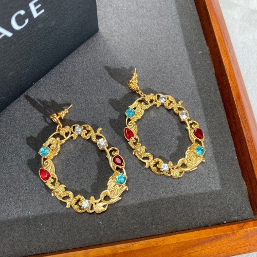 Replica Versace Earrings For Women #1010673 $32.00 USD for Wholesale