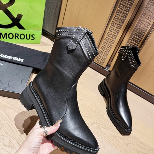 Replica Alexander Wang Boots For Women #1010781 $105.00 USD for Wholesale