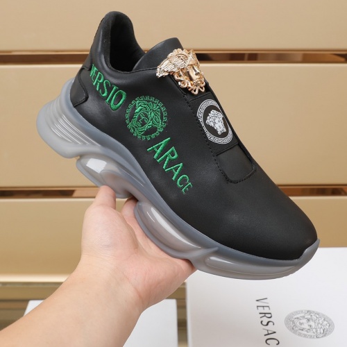 Replica Versace Casual Shoes For Men #1010813 $88.00 USD for Wholesale