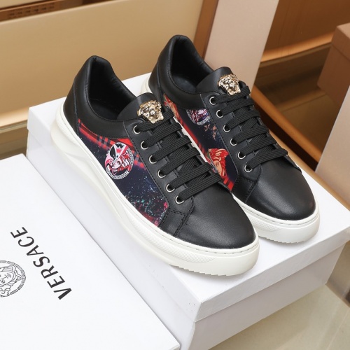 Replica Versace Casual Shoes For Men #1010817 $85.00 USD for Wholesale