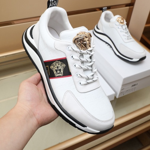 Replica Versace Casual Shoes For Men #1010826 $88.00 USD for Wholesale