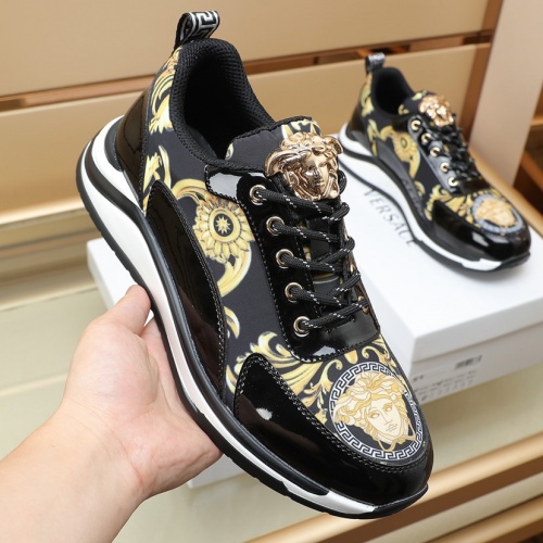 Replica Versace Casual Shoes For Men #1010829 $88.00 USD for Wholesale