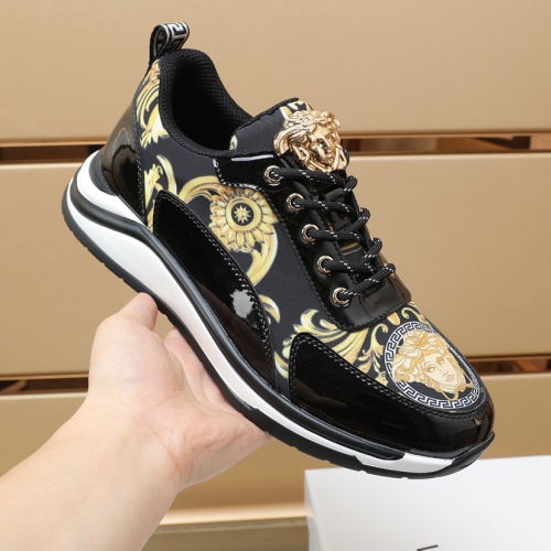 Replica Versace Casual Shoes For Men #1010829 $88.00 USD for Wholesale