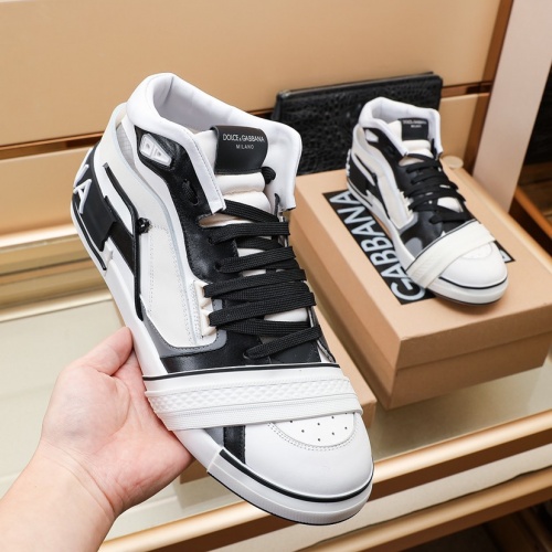 Replica D&G High Top Shoes For Men #1010910 $112.00 USD for Wholesale